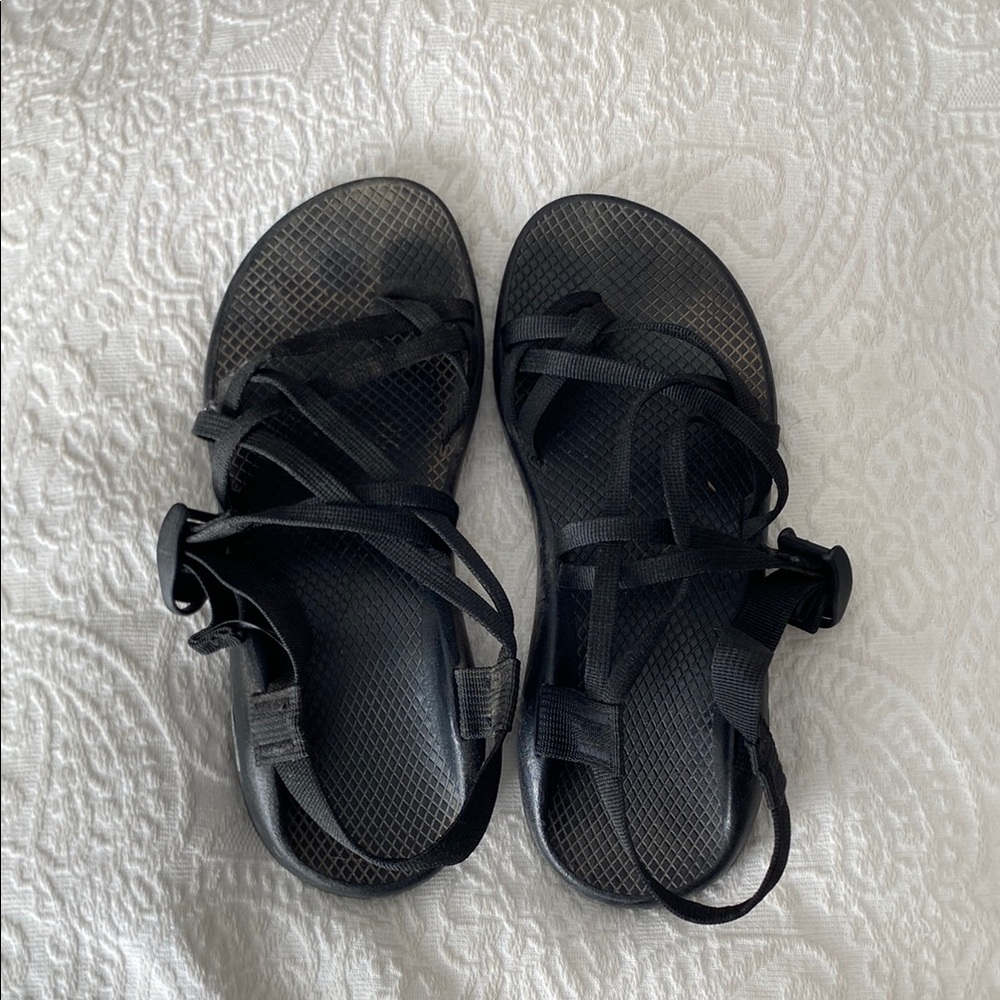Chaco Women's Black Strappy Sandals